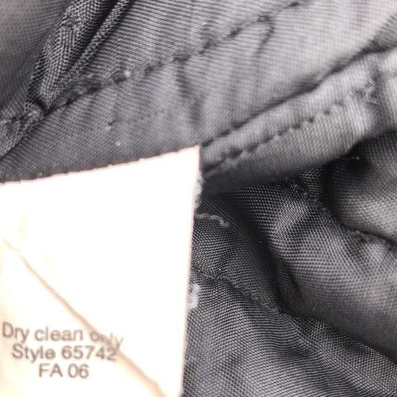 J. Crew Black Wool Cotton 5 Button 4 Pocket Coat - Picture 9 of 10